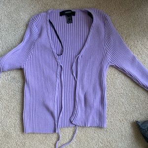 lilac sweater top